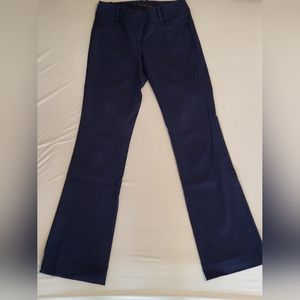 Navy Bootcut Work Pants